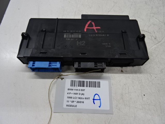 MODULE Bmw 1 E81/87 4/07 - 12