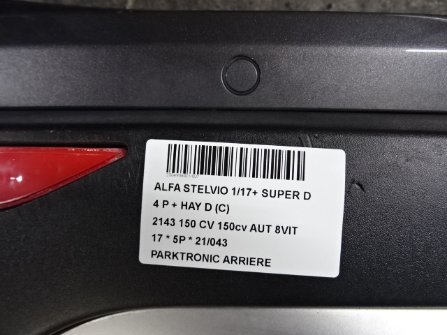 PARKEERSENSOREN ACHTER Alfa Romeo STELVIO 1/17+
