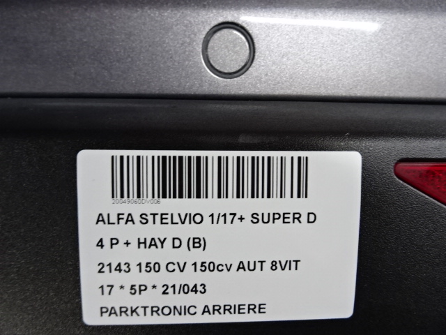 PARKEERSENSOREN ACHTER Alfa Romeo STELVIO 1/17+