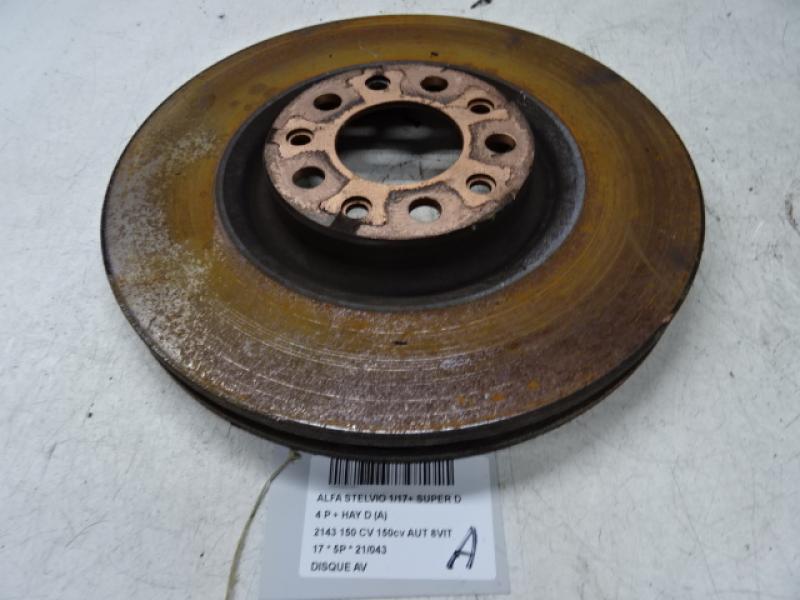 DISQUE AVANT Alfa Romeo STELVIO 1/17+