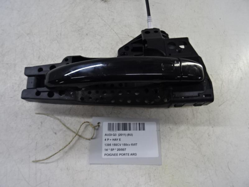 POIGNEE DE PORTE ARRIERE DROITE Audi Q3 06/11 - 15