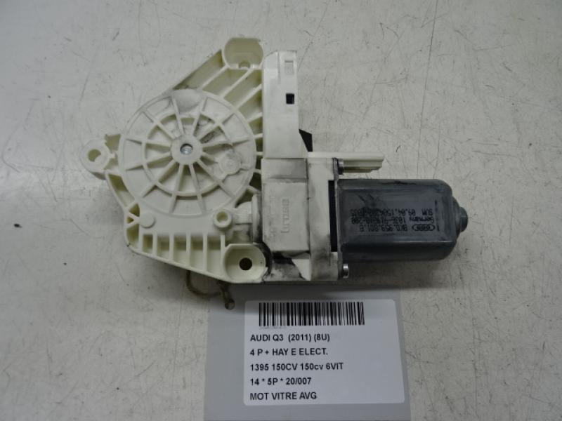 MOTEUR DE VITRE DE PORTE AVANT GAUCHE Audi Q3 06/11 - 15