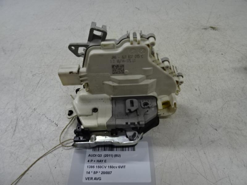 VERROUILLAGE DE PORTE AVANT GAUCHE Audi Q3 06/11 - 15