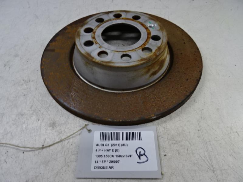 DISQUE ARRIERE Audi Q3 06/11 - 15