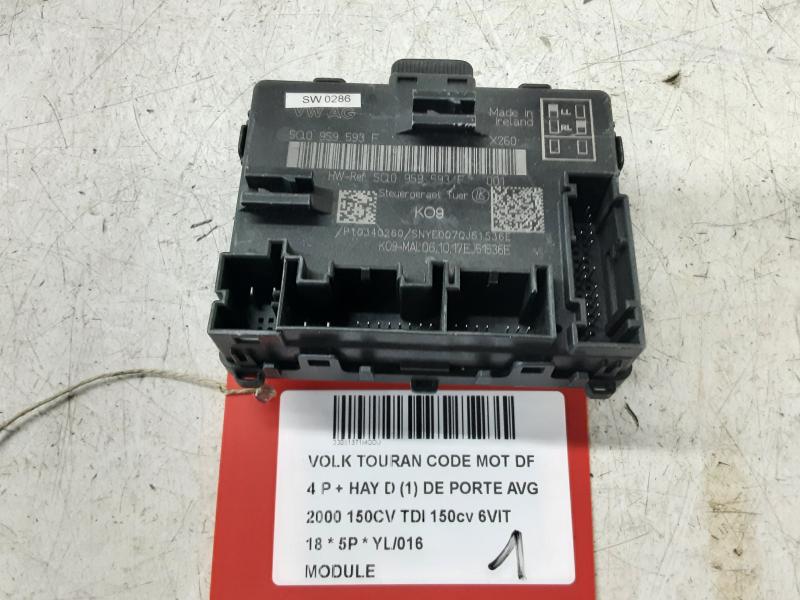 MODULE Vw TOURAN 09/15+