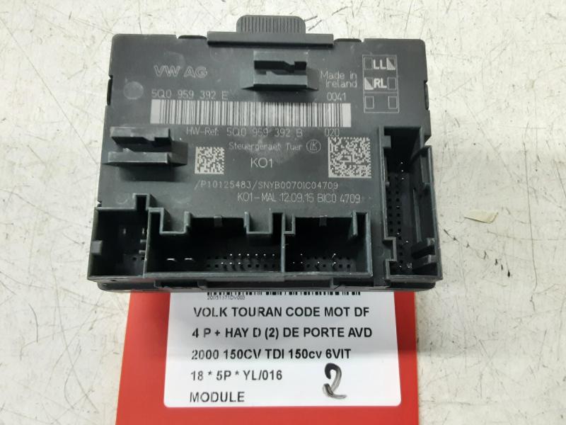 MODULE Vw TOURAN 09/15+