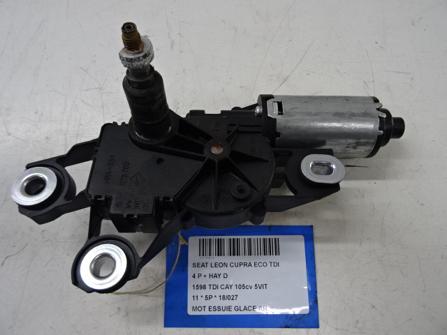 MOTEUR D&#039;ESSUIE-GLACE ARRIERE Seat LEON (2) (1P)  9/05 - 12