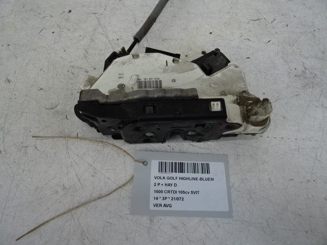 VERROUILLAGE DE PORTE AVANT GAUCHE Vw GOLF VII 11/12 - 17