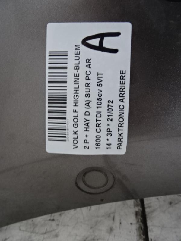 PARKEERSENSOREN ACHTER Vw GOLF VII 11/12 - 17