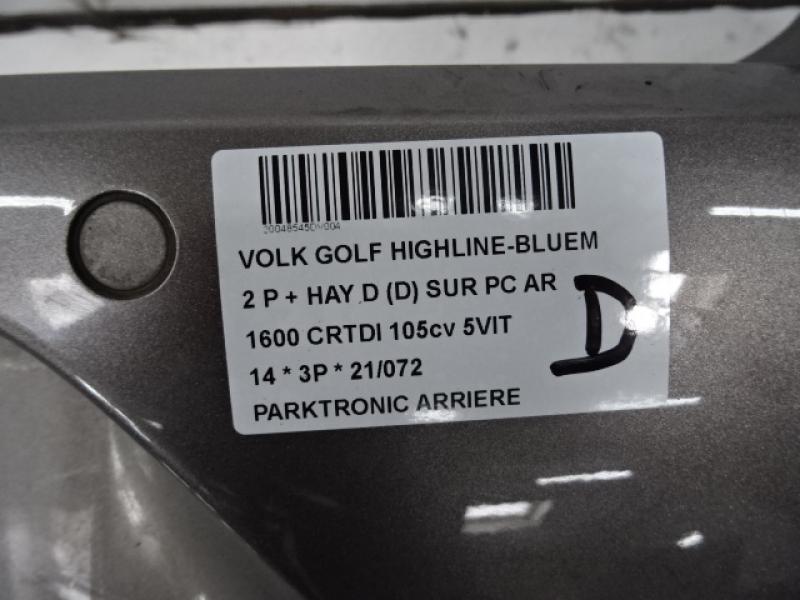 PARKEERSENSOREN ACHTER Vw GOLF VII 11/12 - 17