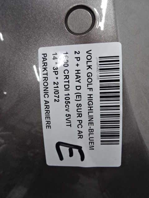 PARKEERSENSOREN ACHTER Vw GOLF VII 11/12 - 17