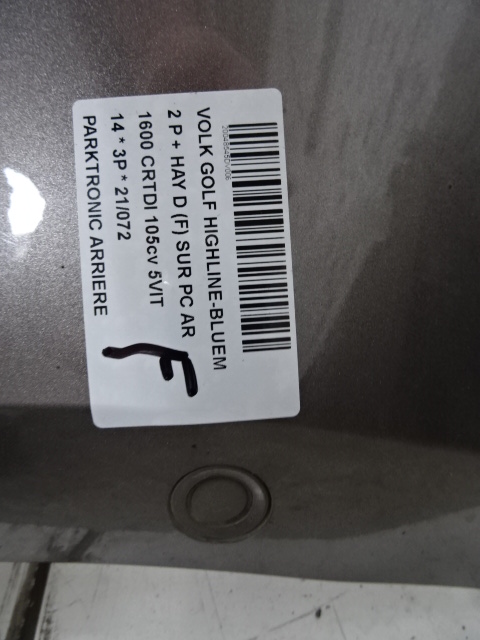 PARKEERSENSOREN ACHTER Vw GOLF VII 11/12 - 17