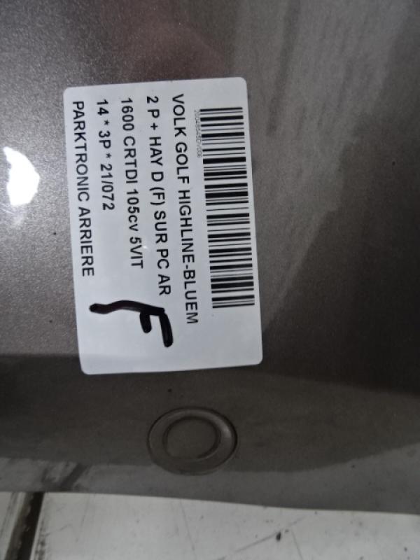 PARKEERSENSOREN ACHTER Vw GOLF VII 11/12 - 17