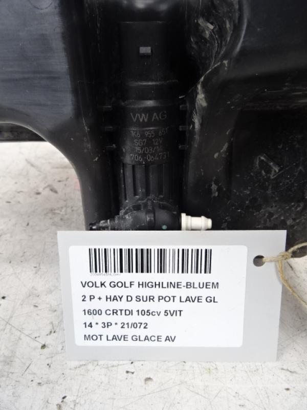 SCHEIBENSPRÜHERPUMPE VORNE Vw GOLF VII 11/12 - 17