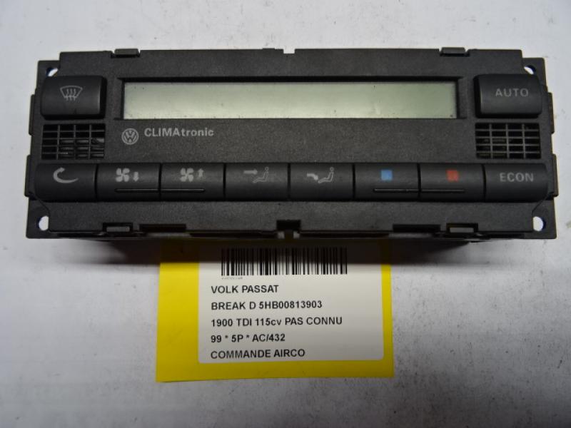 KLIMA SCHALTER Vw PASSAT 11/96 - 09/00