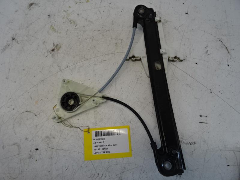 LEVE-VITRE DE PORTE ARRIERE GAUCHE Vw POLO (6R) FaceLift 5/14 - 17