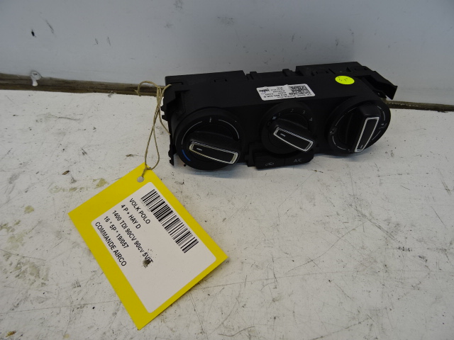 BEDIENINGSPANEEL AIRCO Vw POLO (6R) FaceLift 5/14 - 17