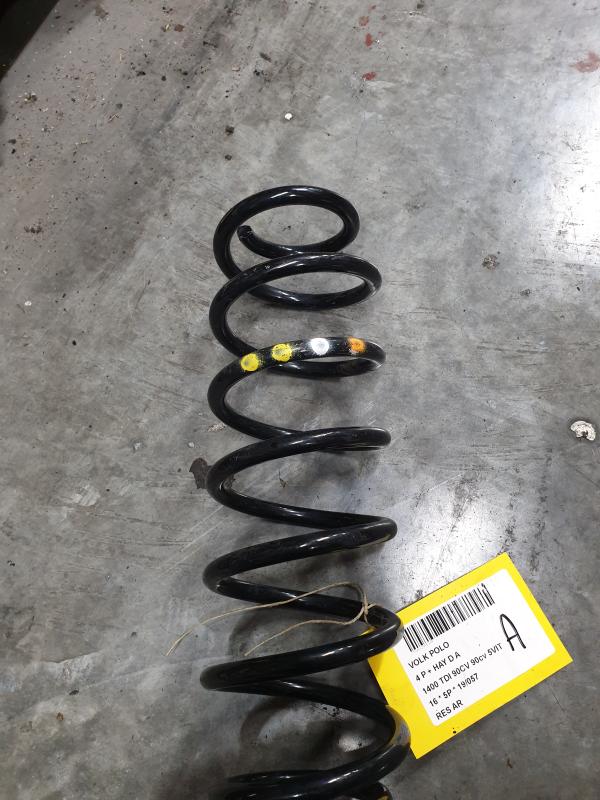 RESSORT ARRIERE Vw POLO (6R) FaceLift 5/14 - 17