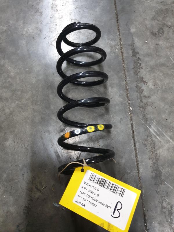 RESSORT ARRIERE Vw POLO (6R) FaceLift 5/14 - 17