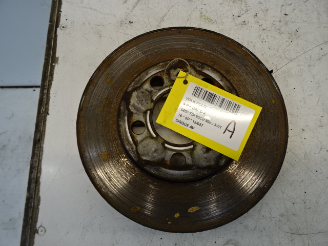 REMSCHIJF VOOR Vw POLO (6R) FaceLift 5/14 - 17