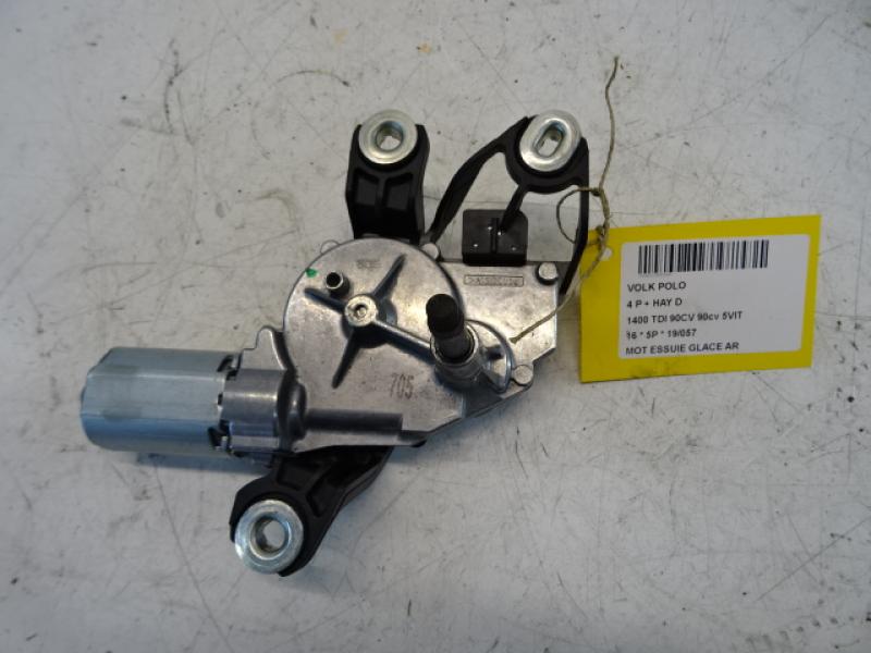 MOTEUR D'ESSUIE-GLACE ARRIERE Vw POLO (6R) FaceLift 5/14 - 17
