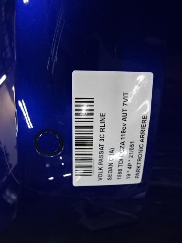 PARKTRONIC ARRIERE Vw PASSAT 11/14 - 19