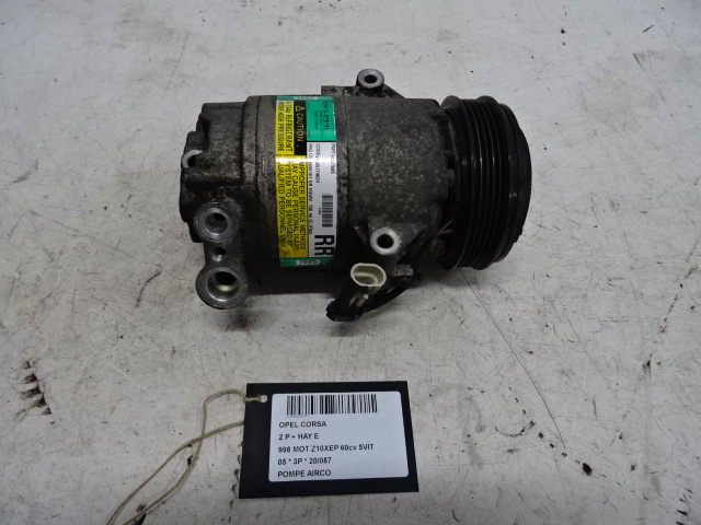 POMPE D&#039;AIRCO Opel CORSA C 09/00 - 10/06