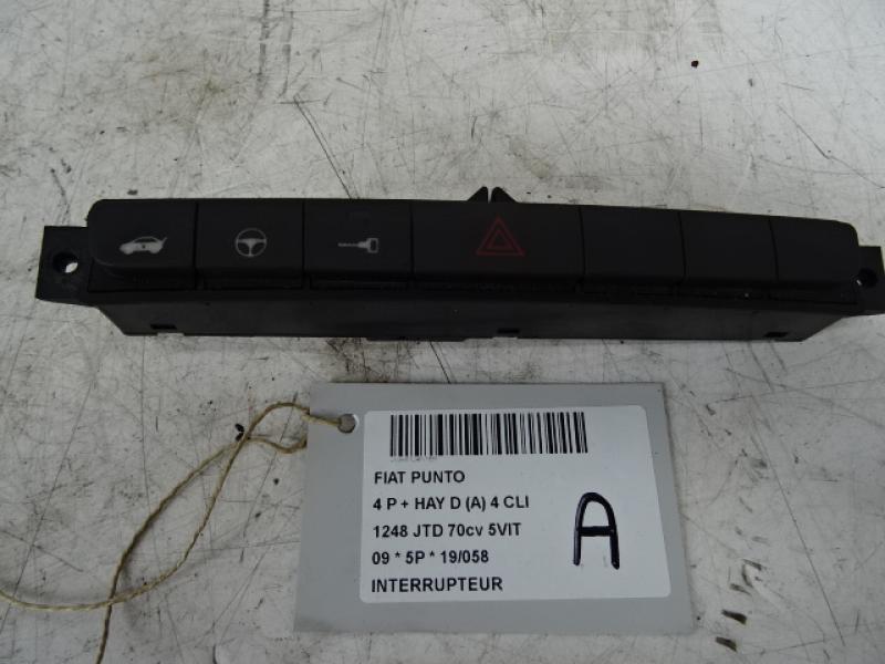 INTERRUPTEUR Fiat PUNTO 7/03 - 12