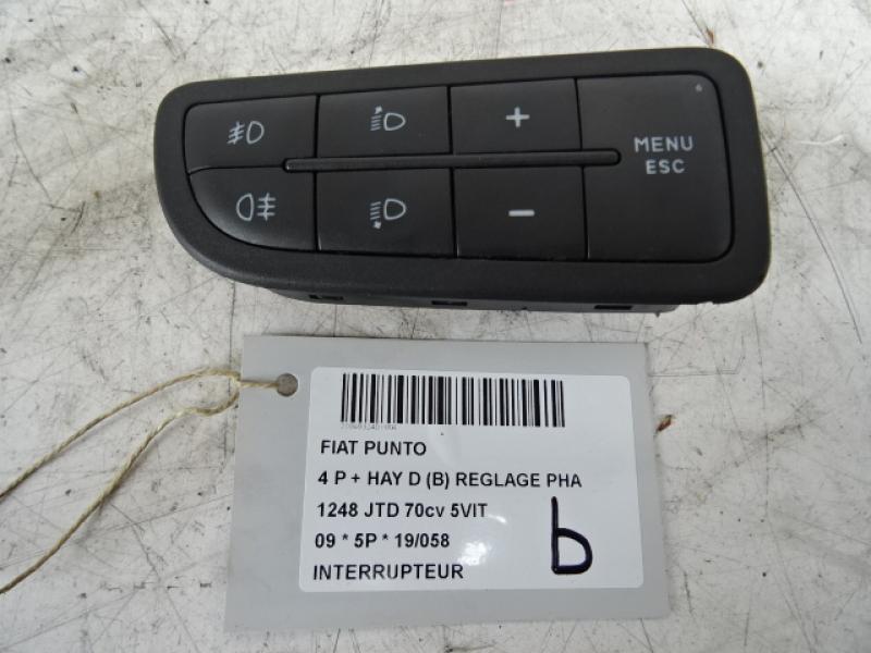 INTERRUPTEUR Fiat PUNTO 7/03 - 12