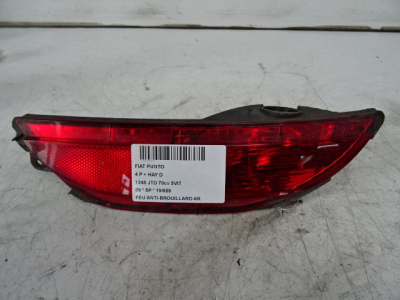 FEU ANTI-BROUILLARD AR Fiat PUNTO 7/03 - 12