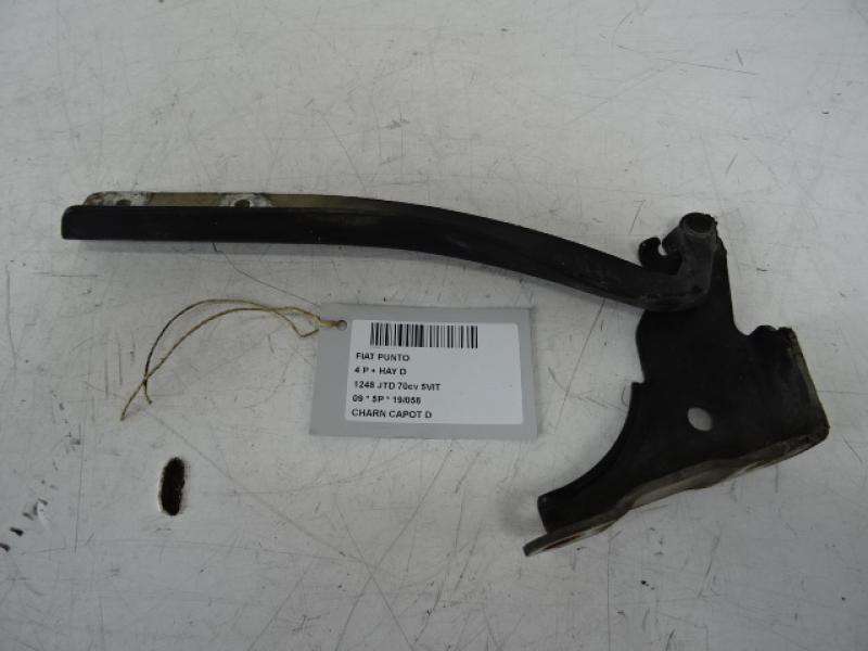 CHARNIERE DE CAPOT DROITE Fiat PUNTO 7/03 - 12