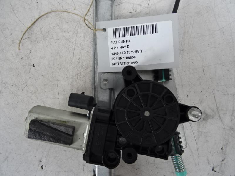 MOTOR RUITMECHANISME VOOR LINKS Fiat PUNTO 7/03 - 12