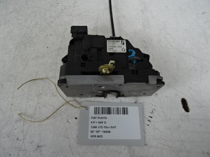 VERGRENDELING VOOR RECHTS Fiat PUNTO 7/03 - 12