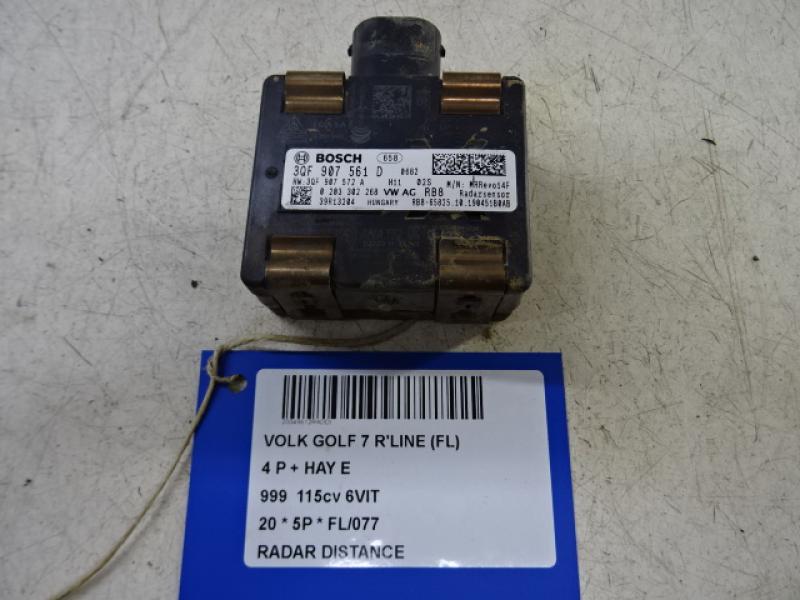 RADAR DE DISTANCE Vw GOLF VII 1/17 - 2/20 FaceLift