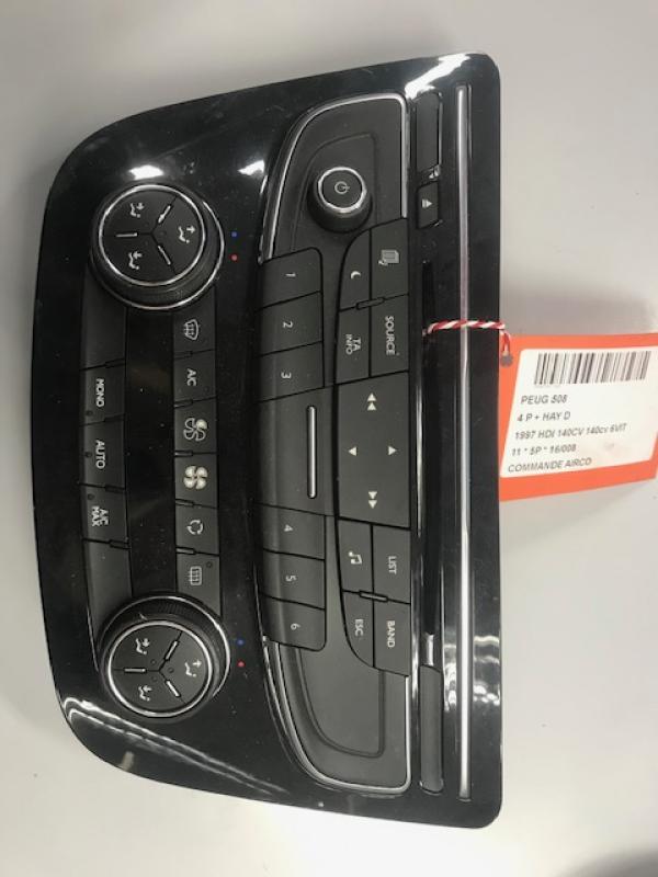 COMMANDE D'AIRCO Peugeot 508 4/11 - 14