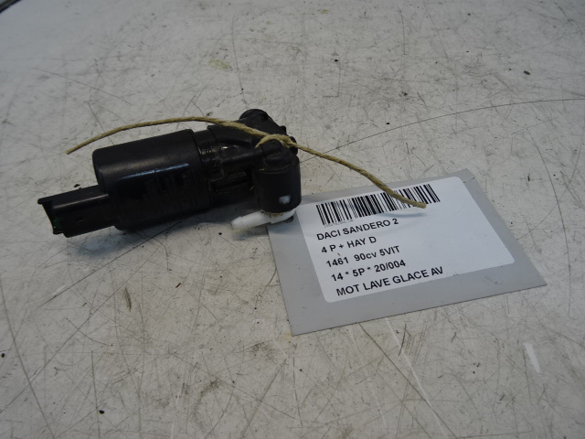 MOTEUR DE LAVE-GLACE AVANT Dacia SANDERO 9/12 - 16