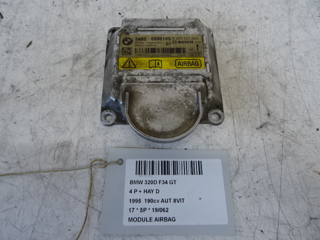 MODULE D&#039;AIRBAG Bmw 3 GT F34 05/13 - 19
