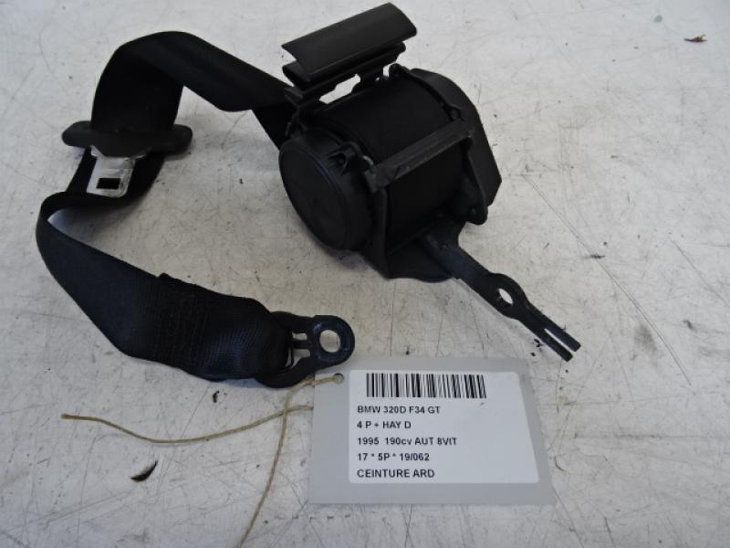 CEINTURE ARRIERE DROITE Bmw 3 GT F34 05/13 - 19