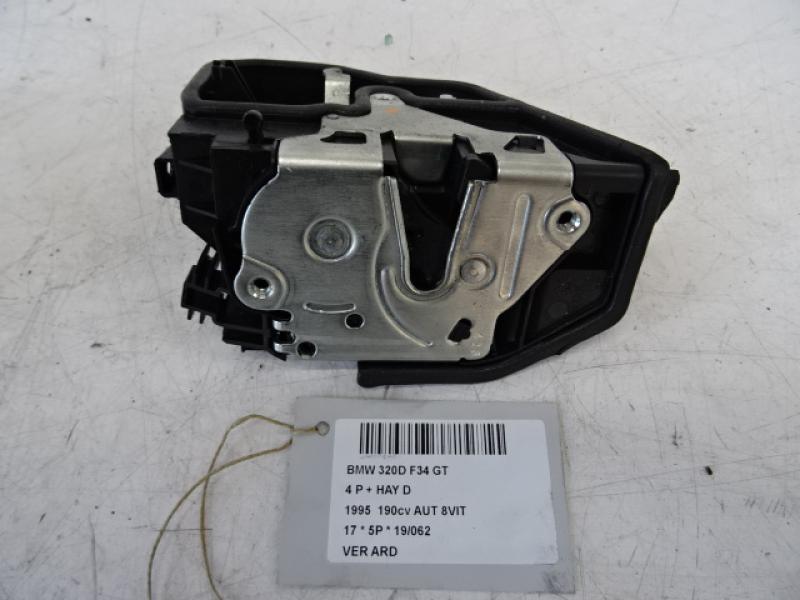 VERROUILLAGE DE PORTE ARRIERE DROITE Bmw 3 GT F34 05/13 - 19