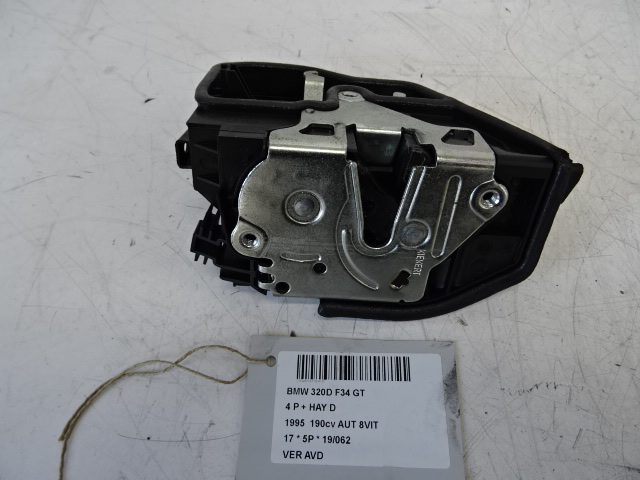 VERGRENDELING VOOR RECHTS Bmw 3 GT F34 05/13 - 19