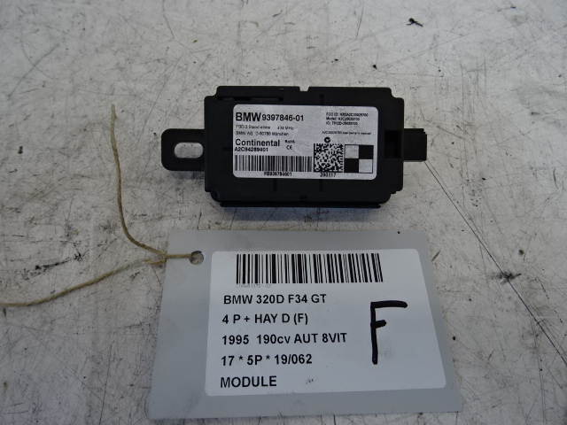 MODULE Bmw 3 GT F34 05/13 - 19