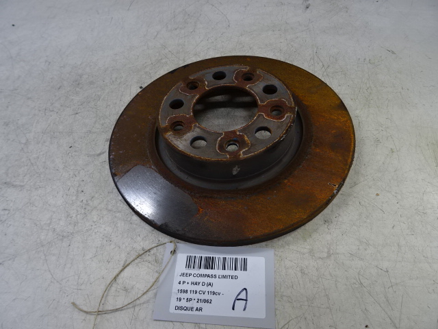 REMSCHIJF ACHTER Jeep COMPASS 7/17+
