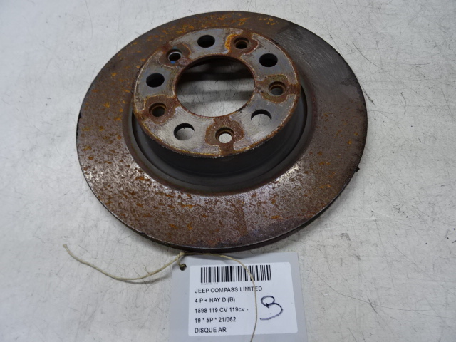 REMSCHIJF ACHTER Jeep COMPASS 7/17+