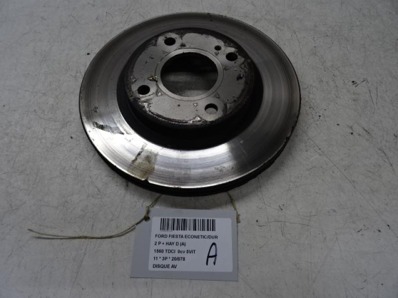 FRONT BRAKE DISC Ford FIESTA 11/08 - 13