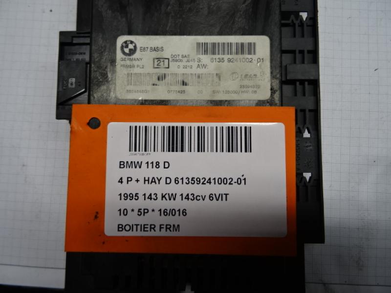 FRM MODULE Bmw 1 E81/87 4/07 - 12