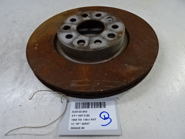 REMSCHIJF VOOR Audi Q3 06/11 - 15