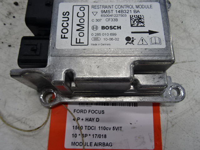 MODULE D&#039;AIRBAG Ford FOCUS (3) 08 - 02/11