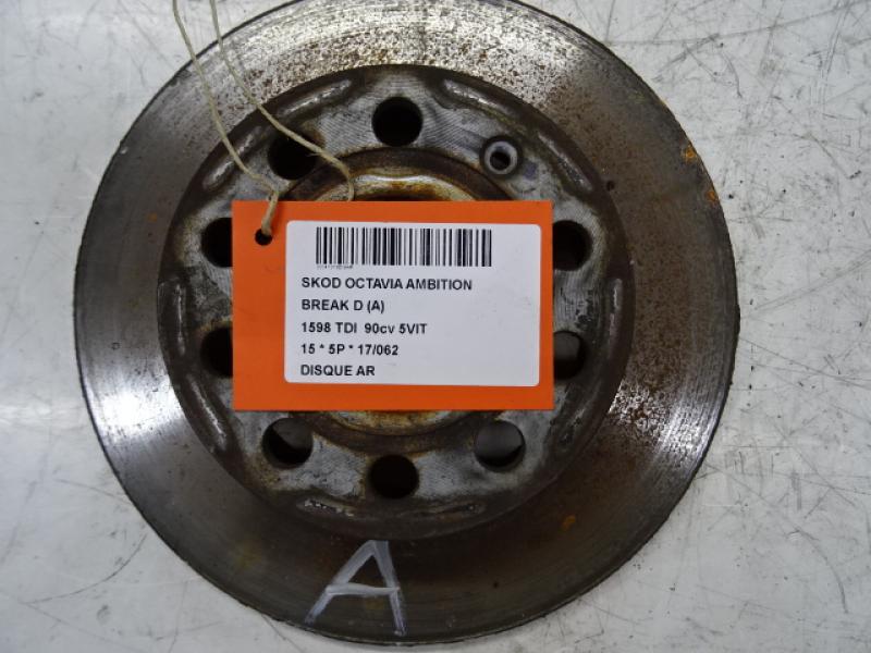 REMSCHIJF ACHTER Skoda OCTAVIA (5E) 11/12 - 3/17