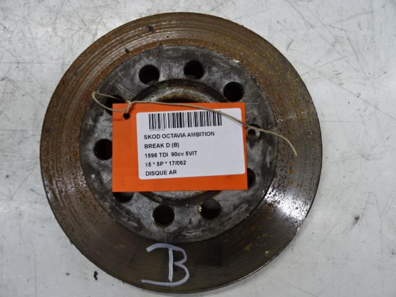 REMSCHIJF ACHTER Skoda OCTAVIA (5E) 11/12 - 3/17