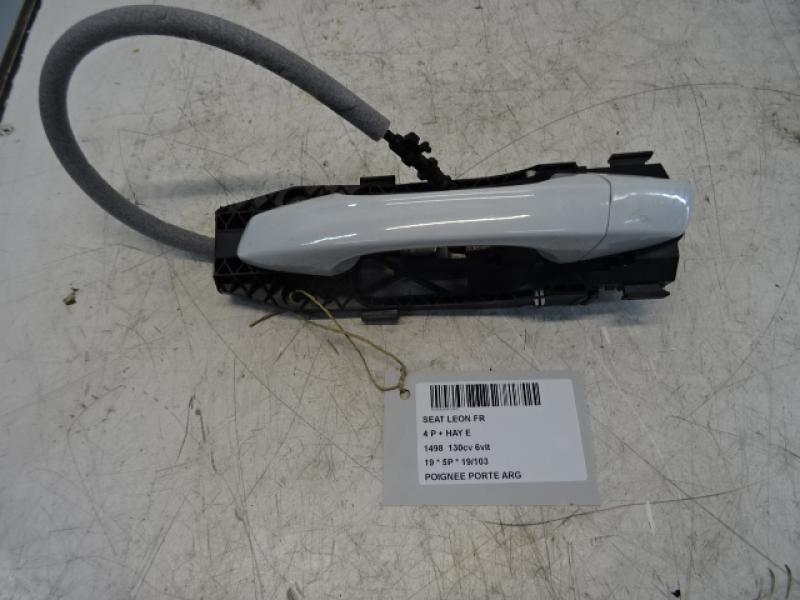 DOOR HANDLE REAR LEFT Seat LEON (3) (5F) FaceLift 1/17 - 5/20